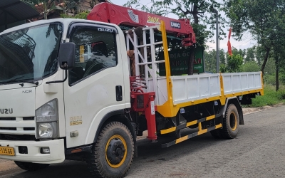 XE CẨU THÙNG 3.5 TẤN MỸ PHƯỚC 3