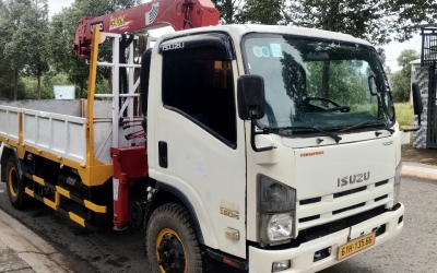 XE CẨU THÙNG 3.5 TẤN TÂN UYÊN